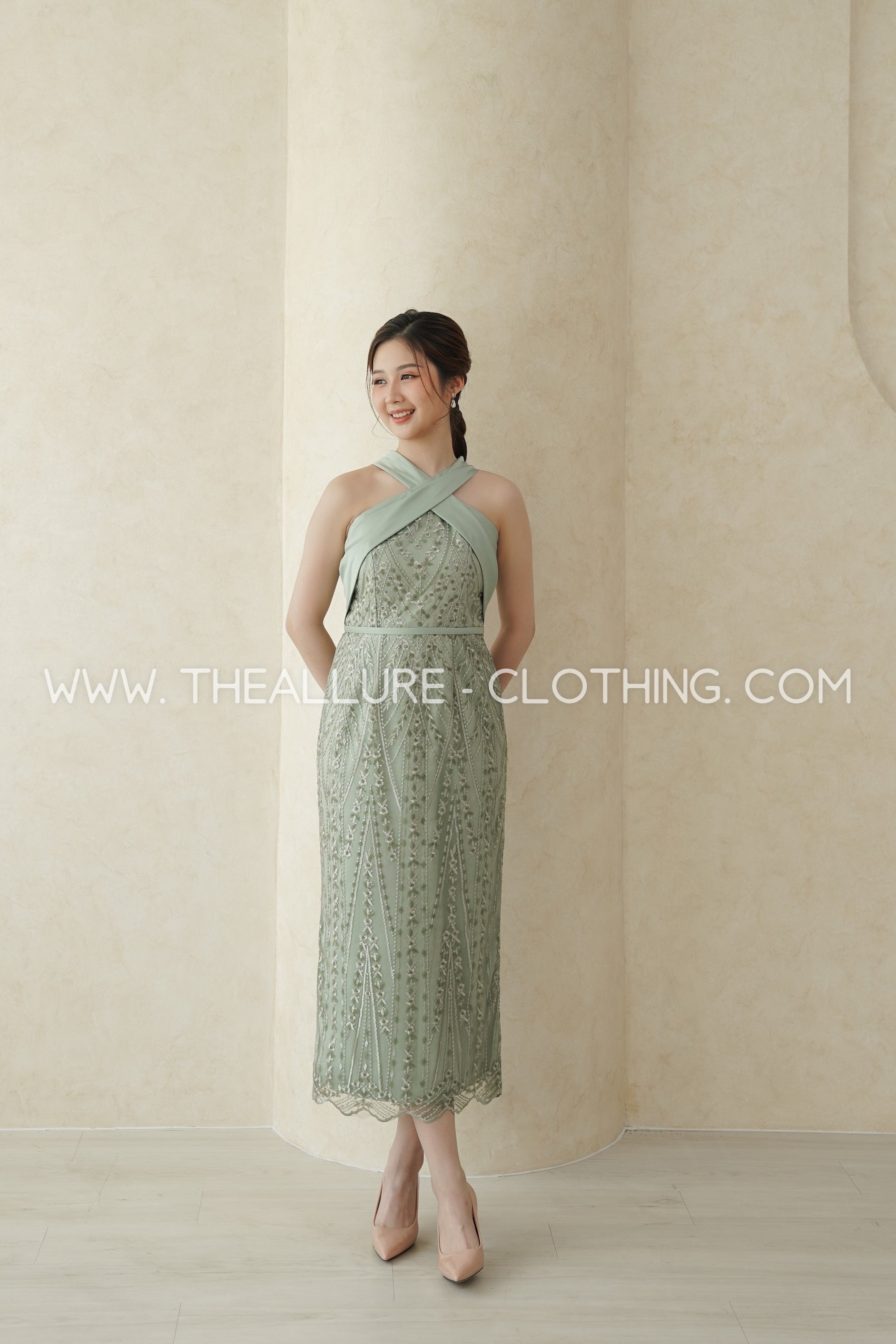 Sora Green Dress