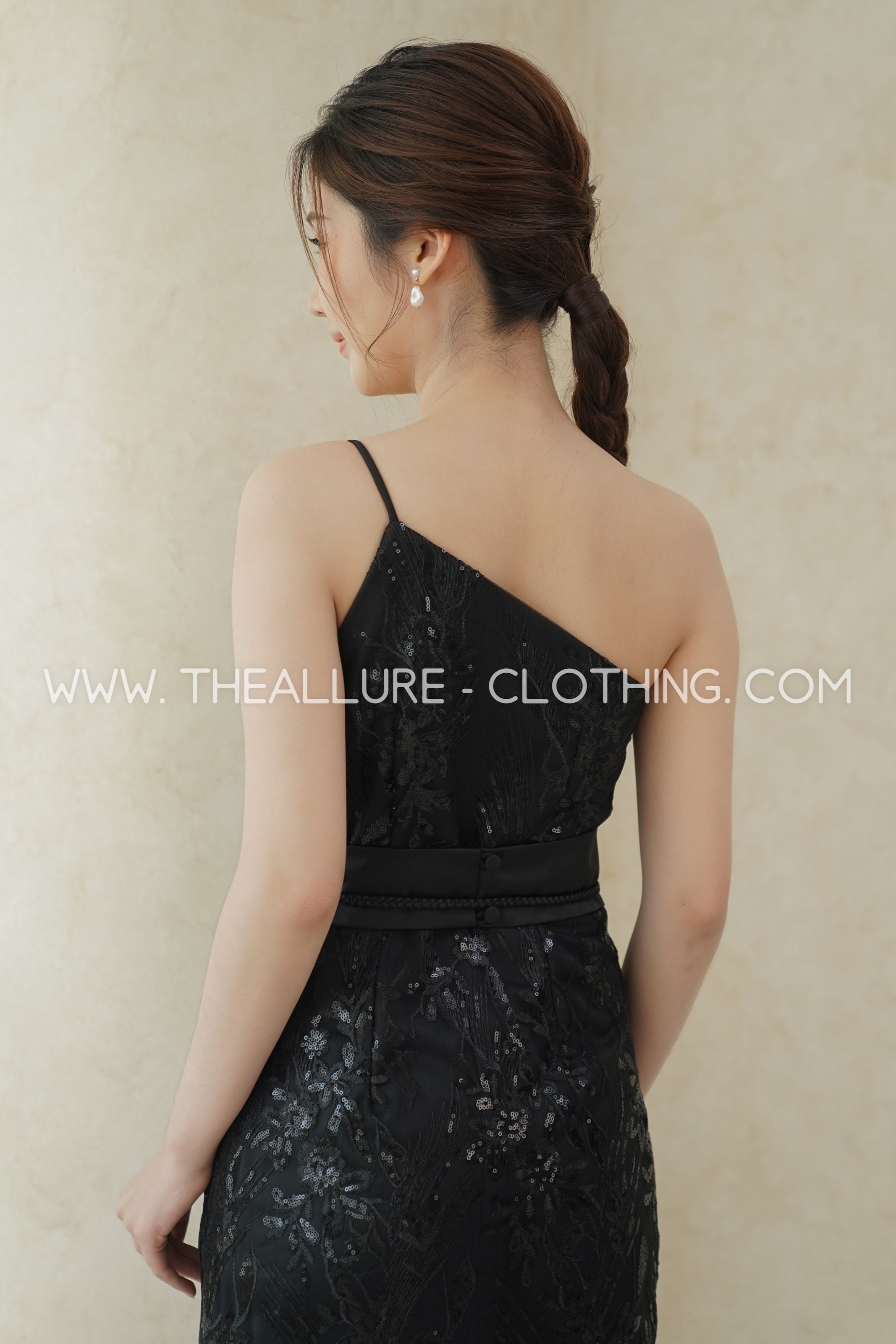 Moss Black Dress