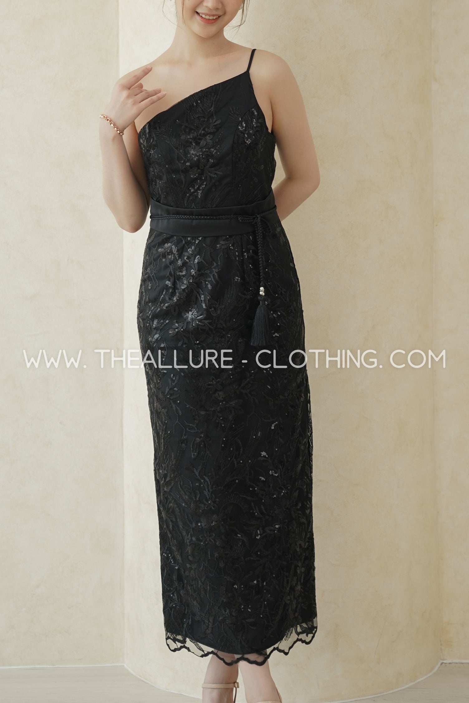 Moss Black Dress