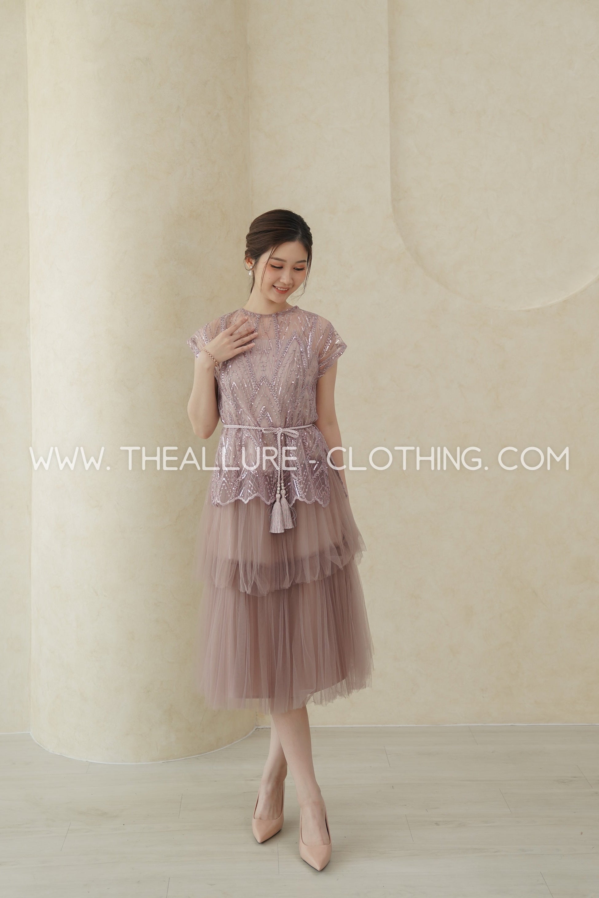 Rhode Dusty Pink Dress