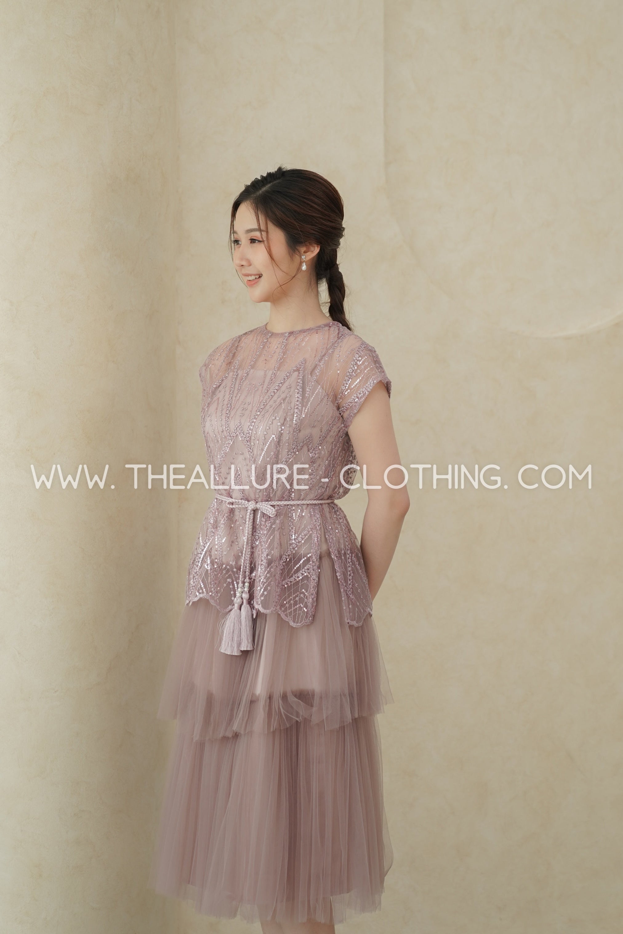 Rhode Dusty Pink Dress