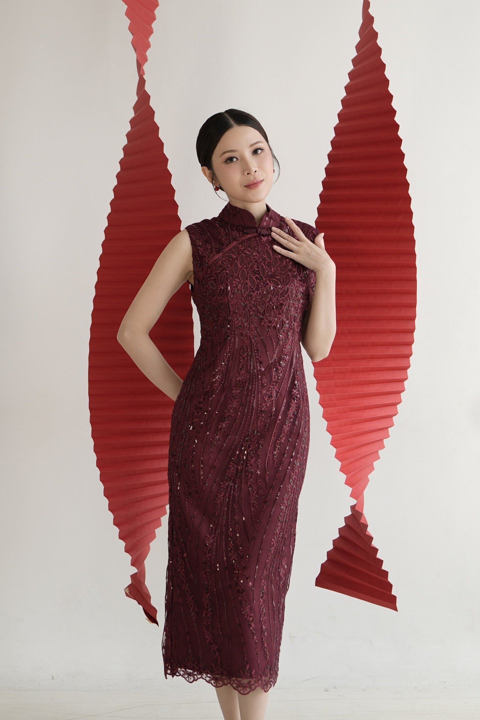 Ruby Cheongsam