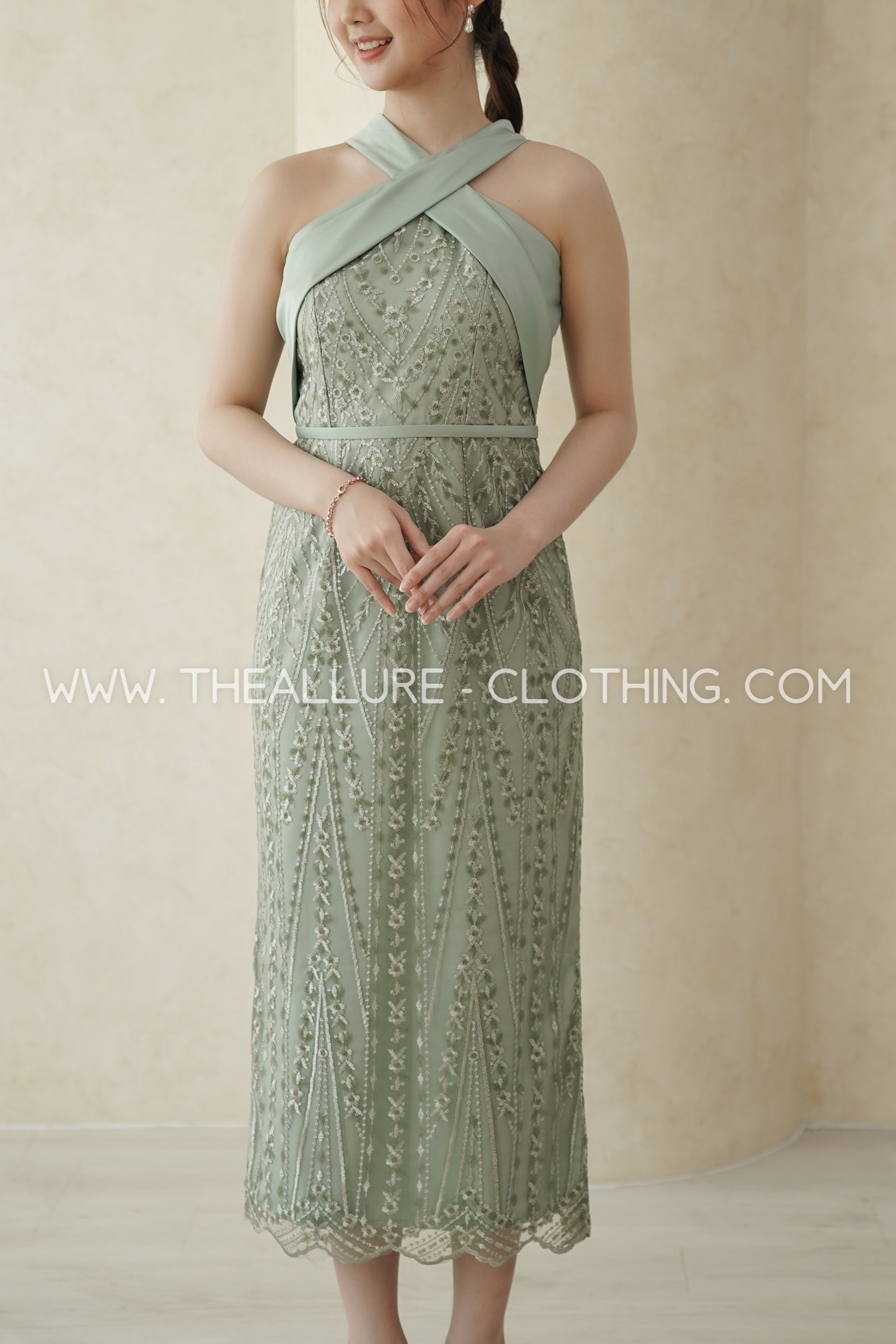 Sora Green Dress