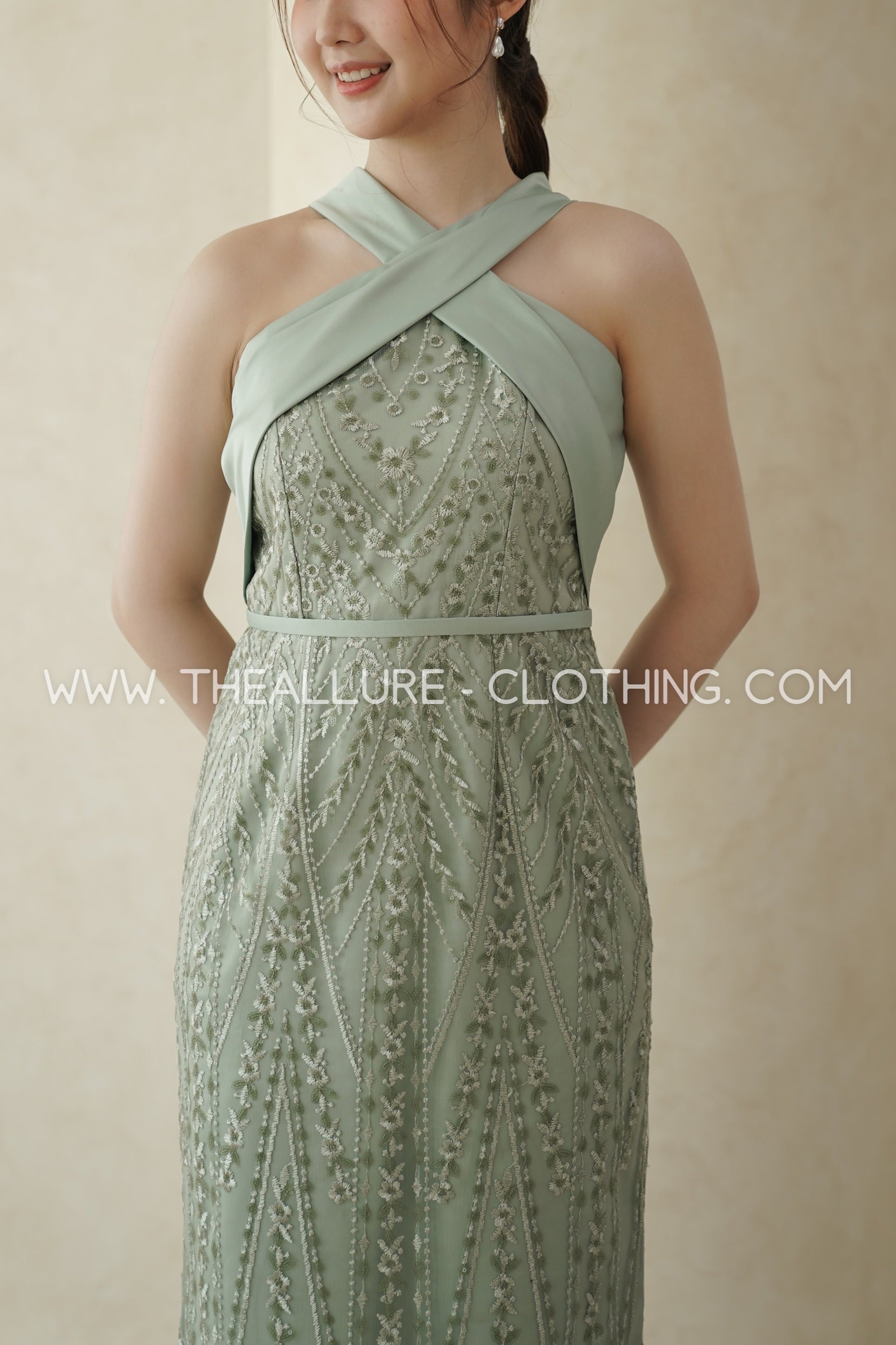 Sora Green Dress