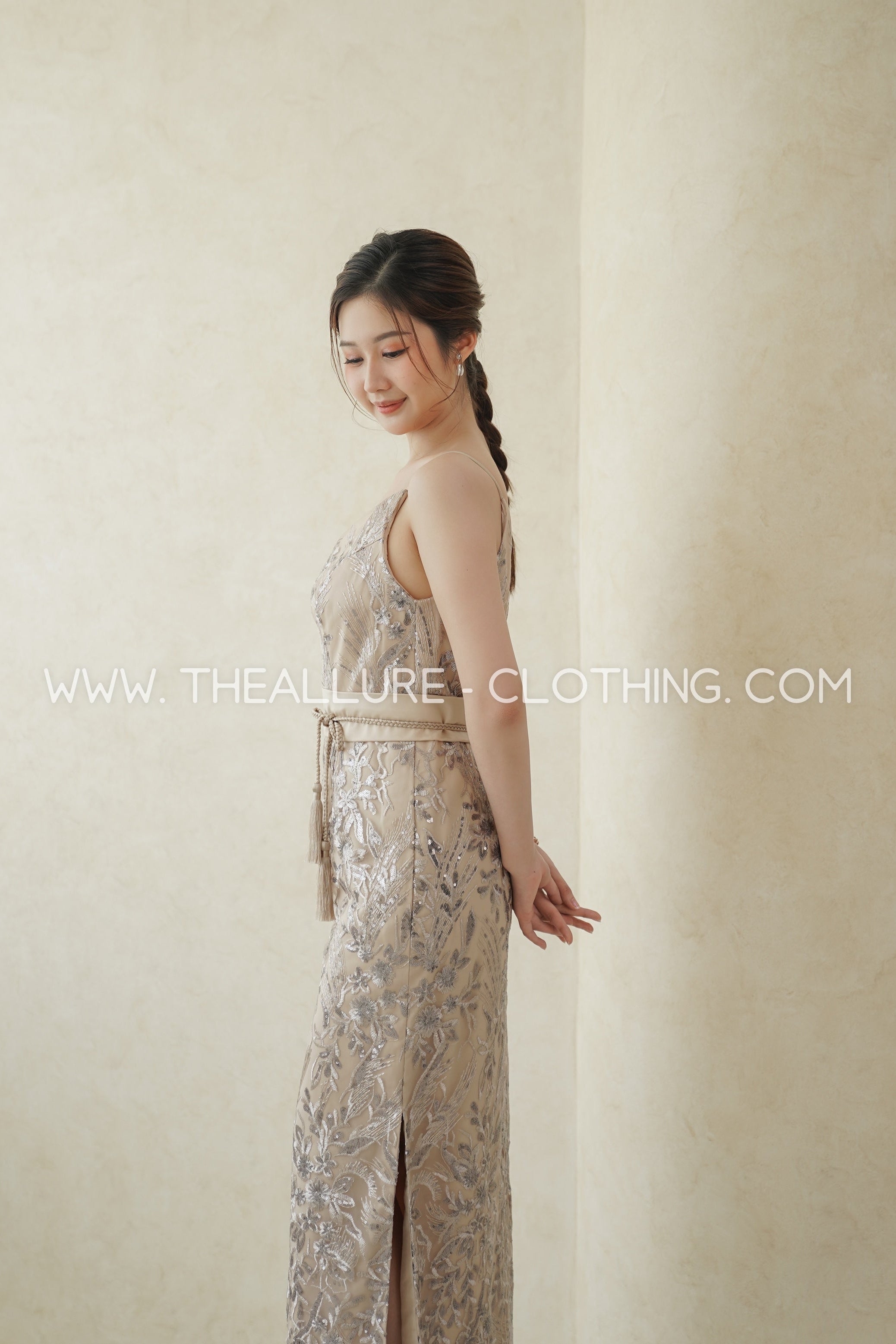 Moss Gold Dress
