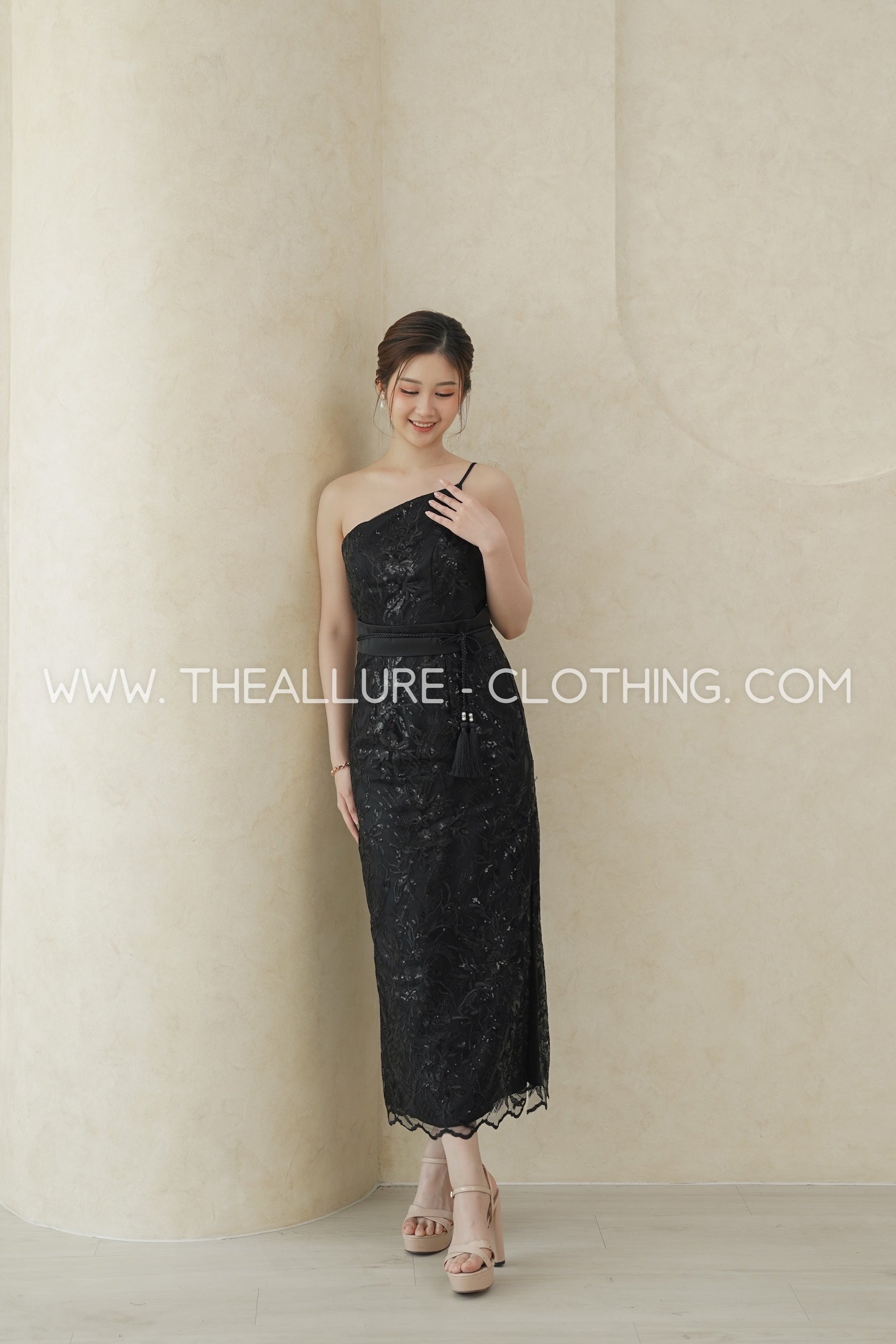 Moss Black Dress
