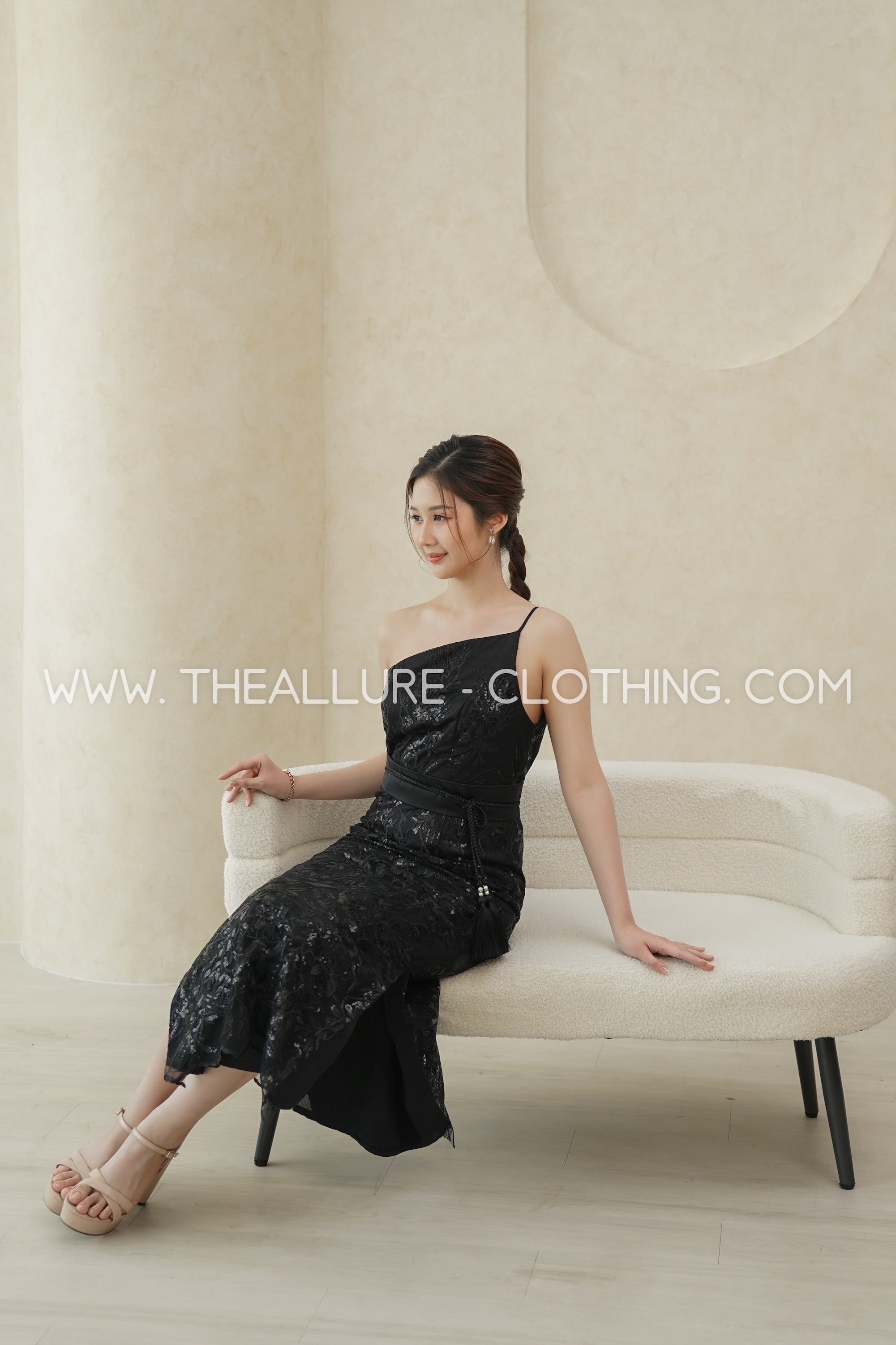 Moss Black Dress