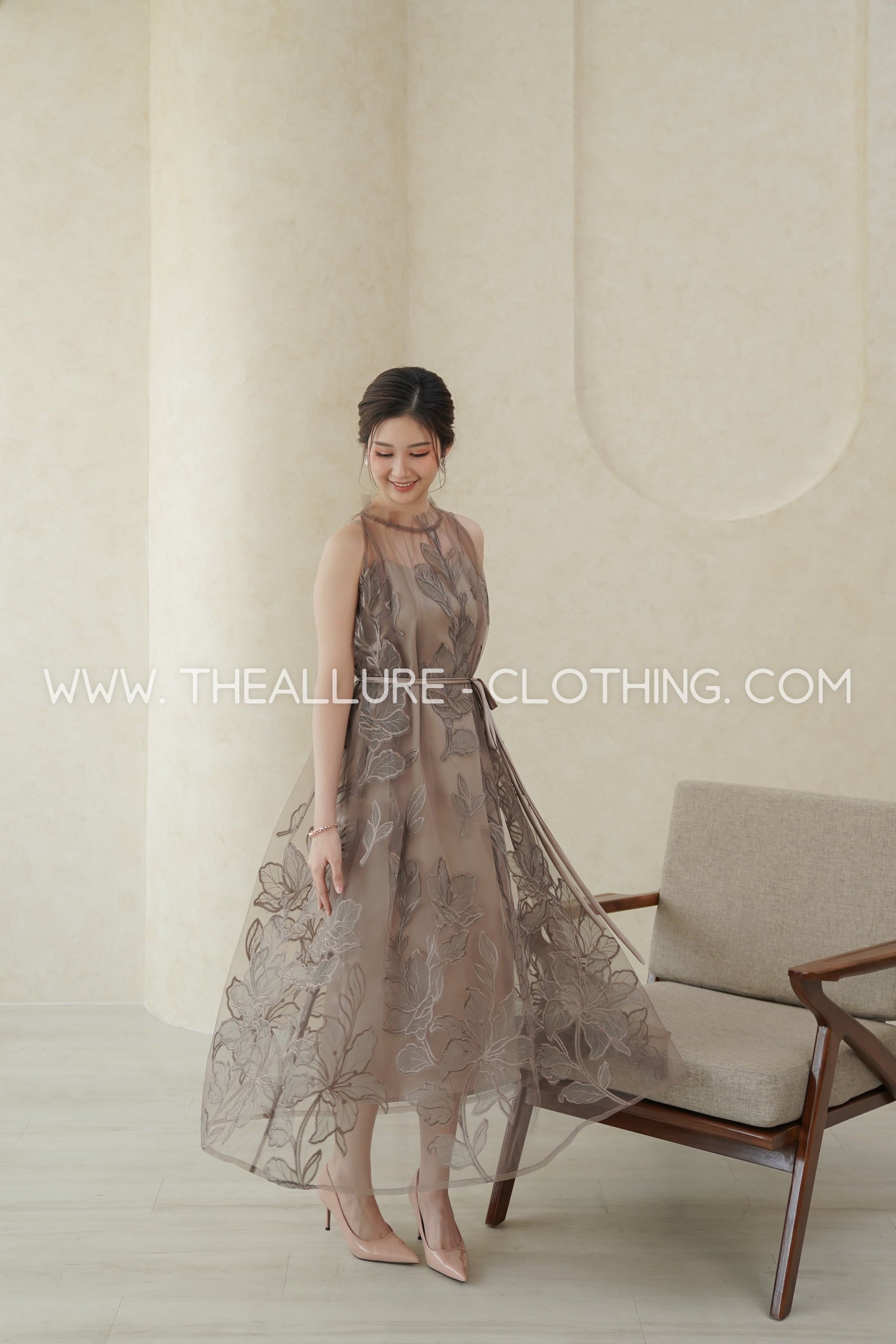 Lily Brown Dress