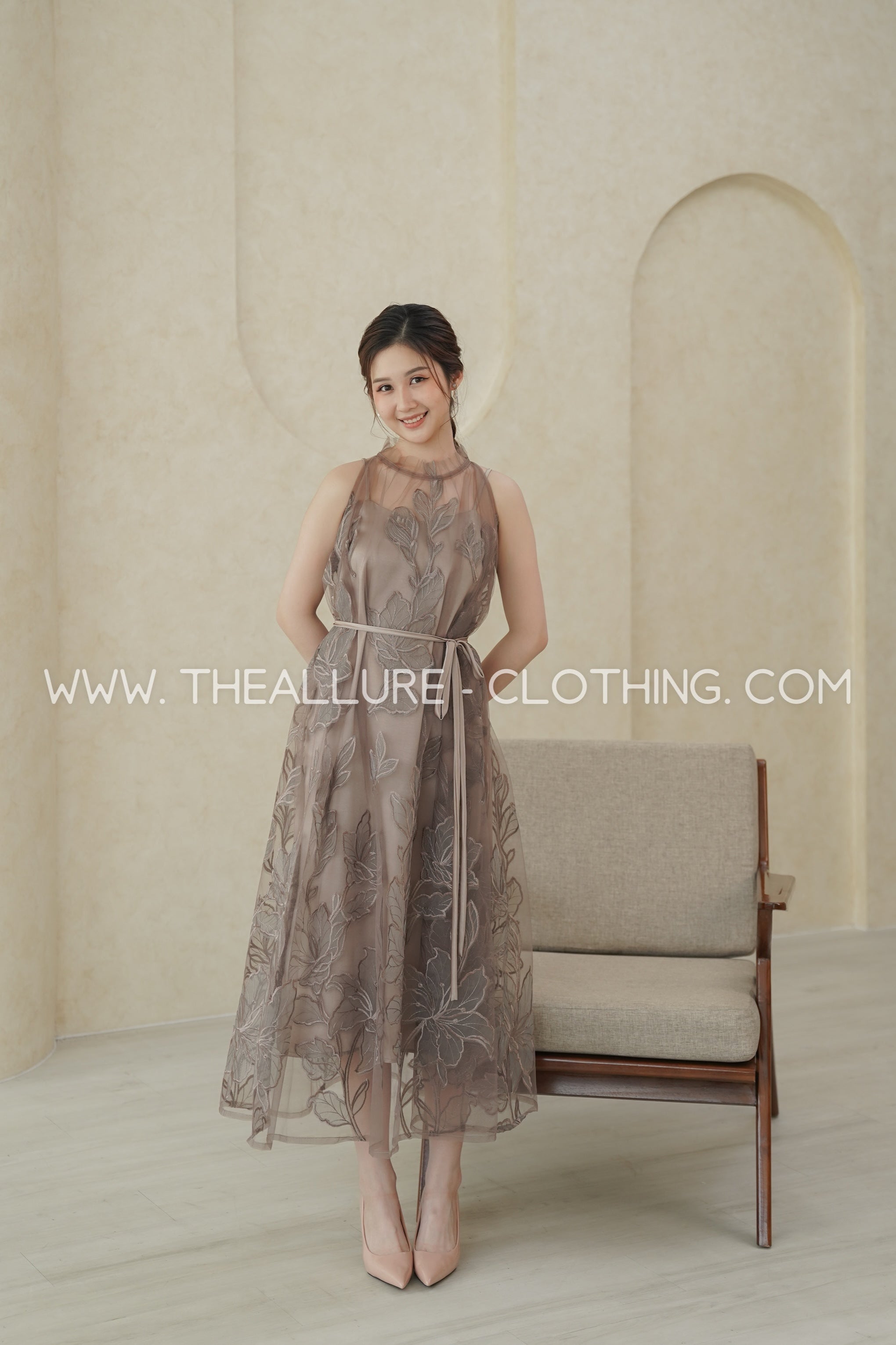 Lily Brown Dress