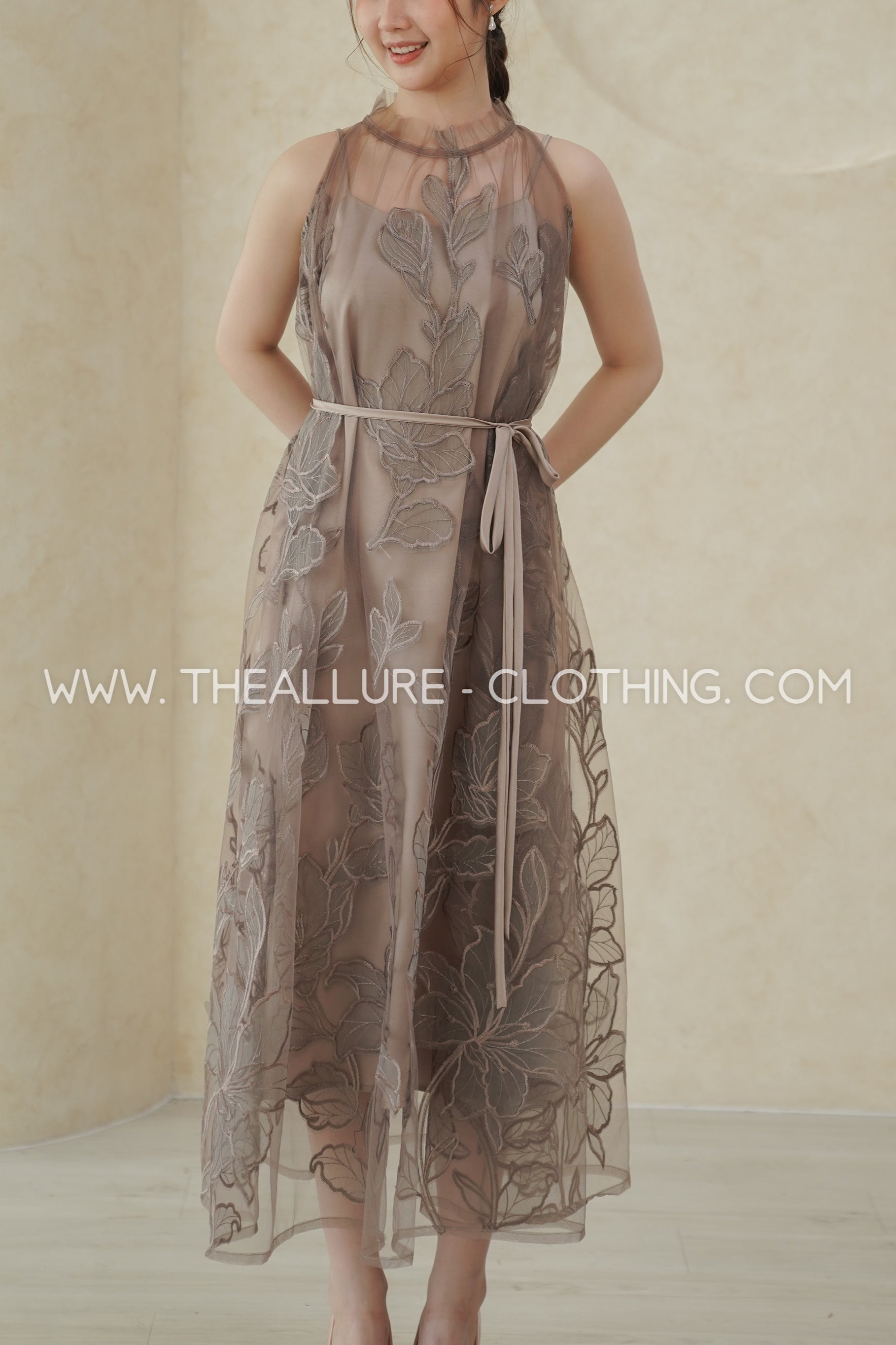 Lily Brown Dress