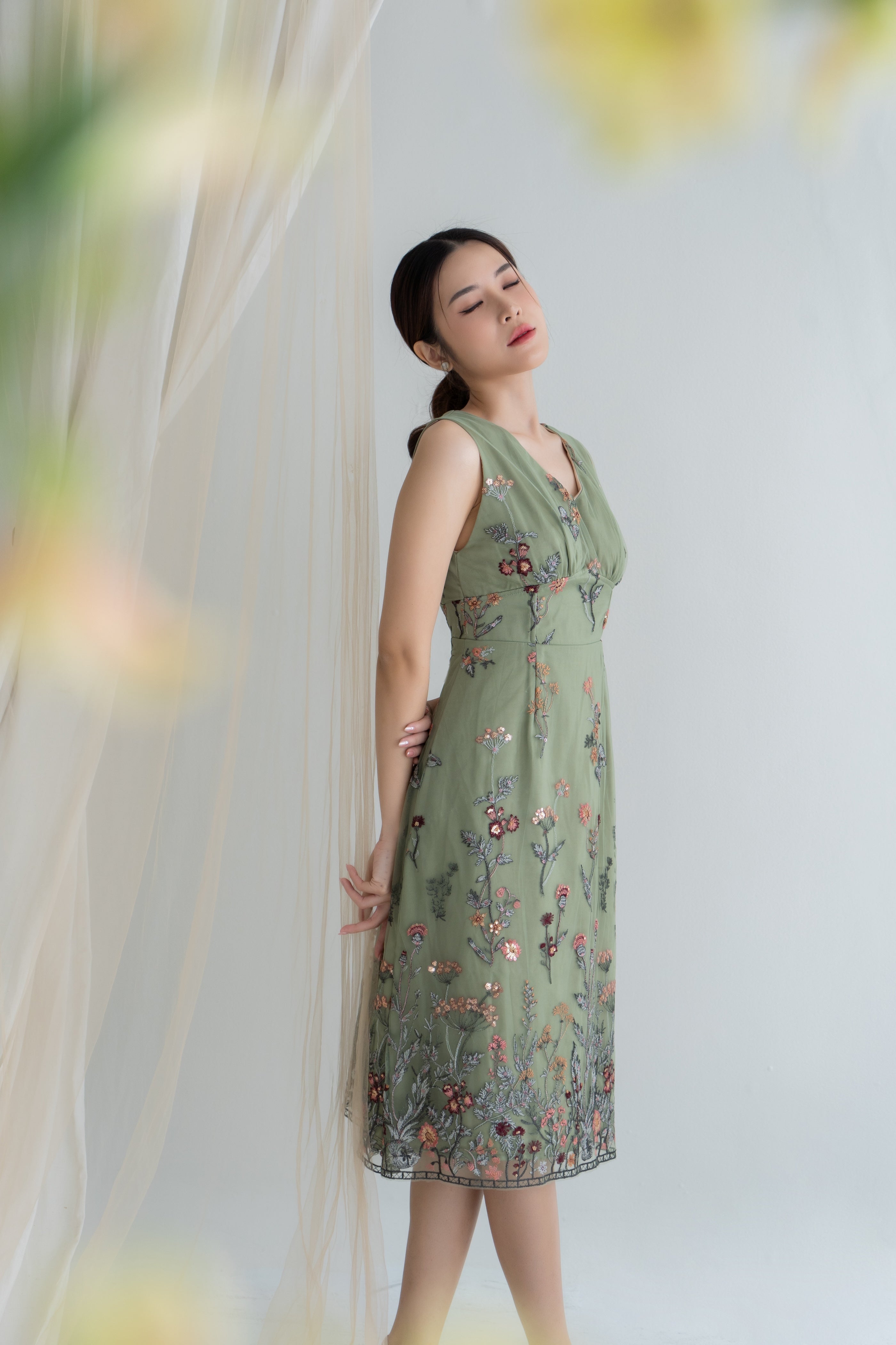 Midori Flower Dress