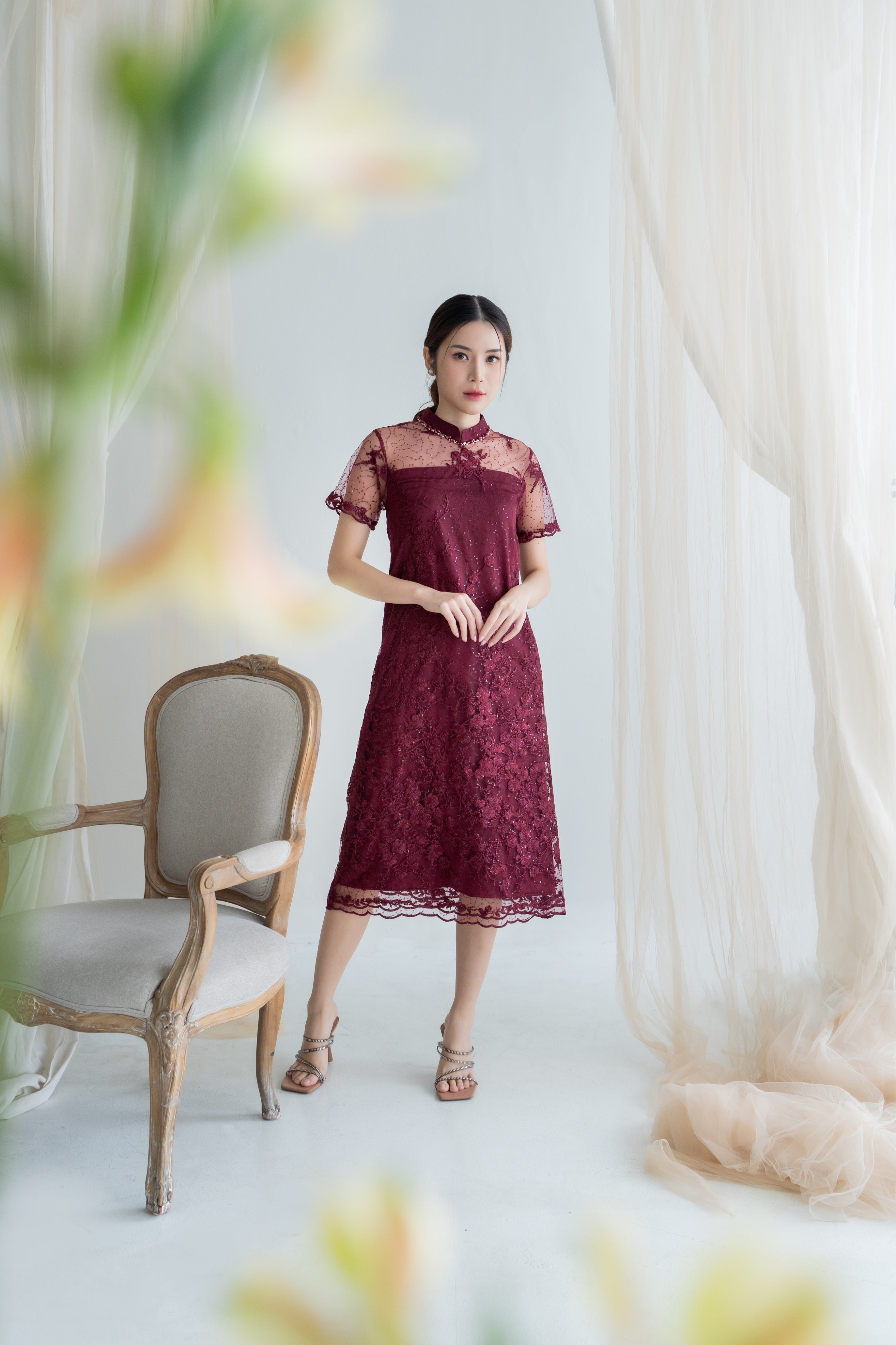 Rosie Cheongsam Dress