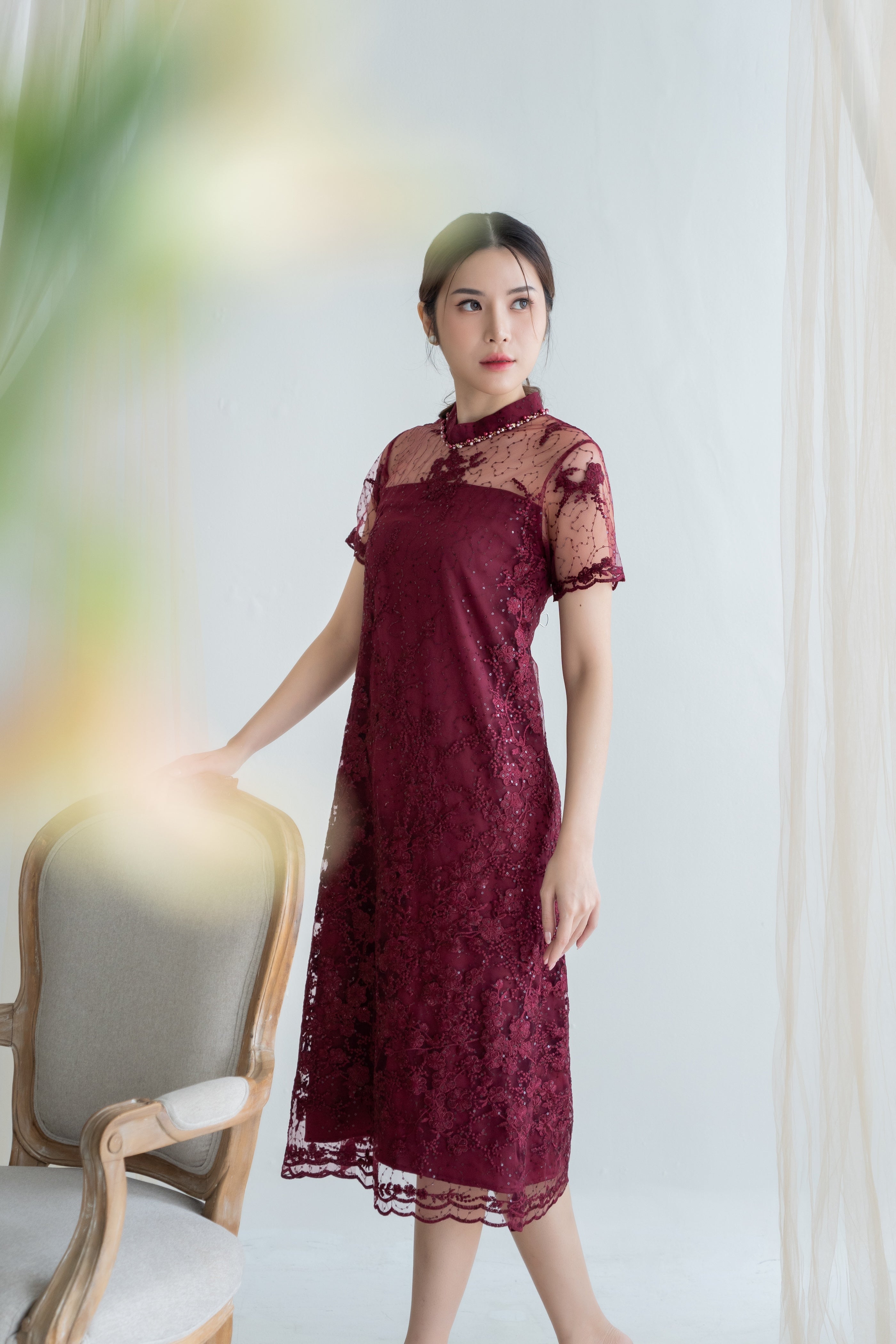 Rosie Cheongsam Dress