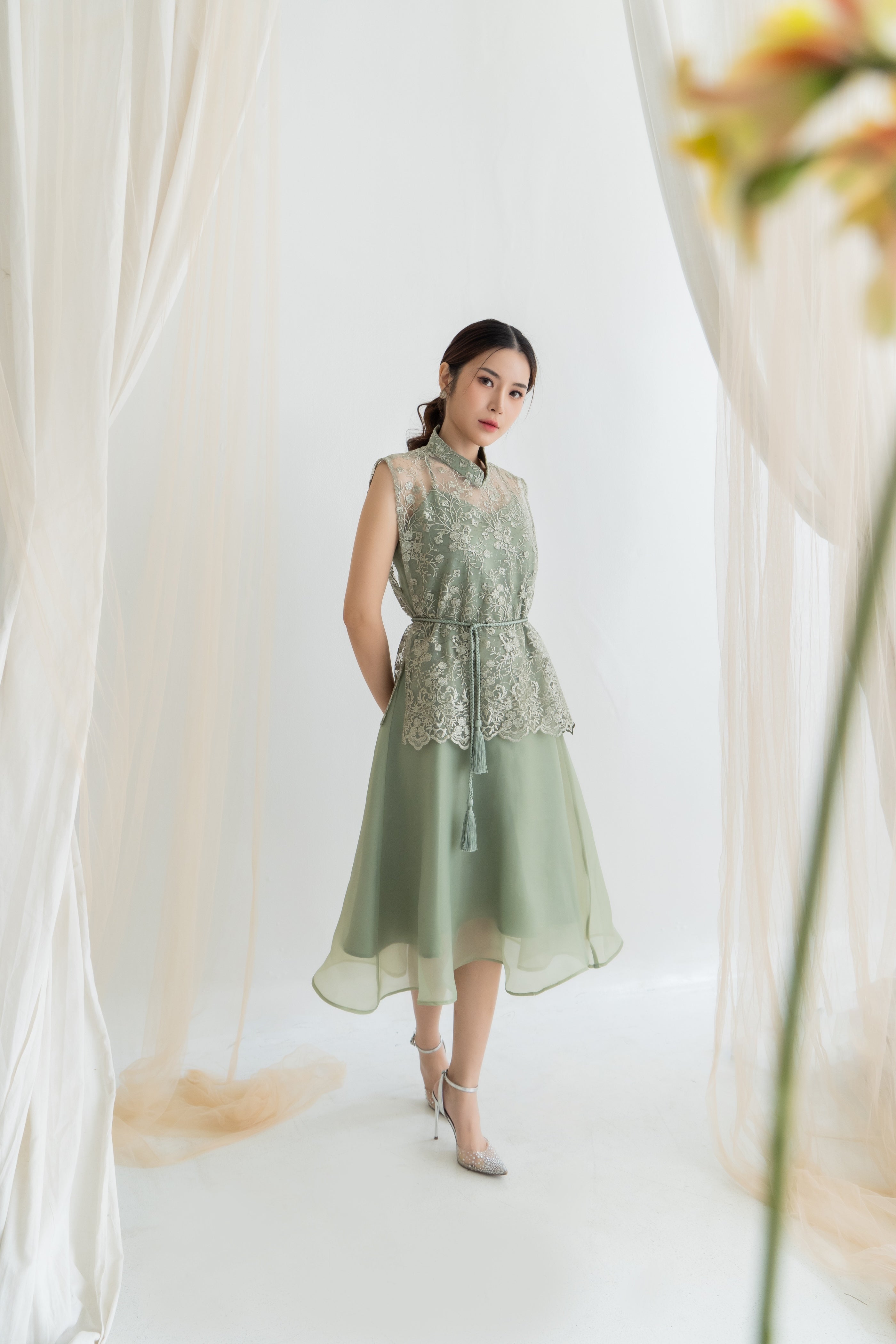 Anya Cheongsam Dress