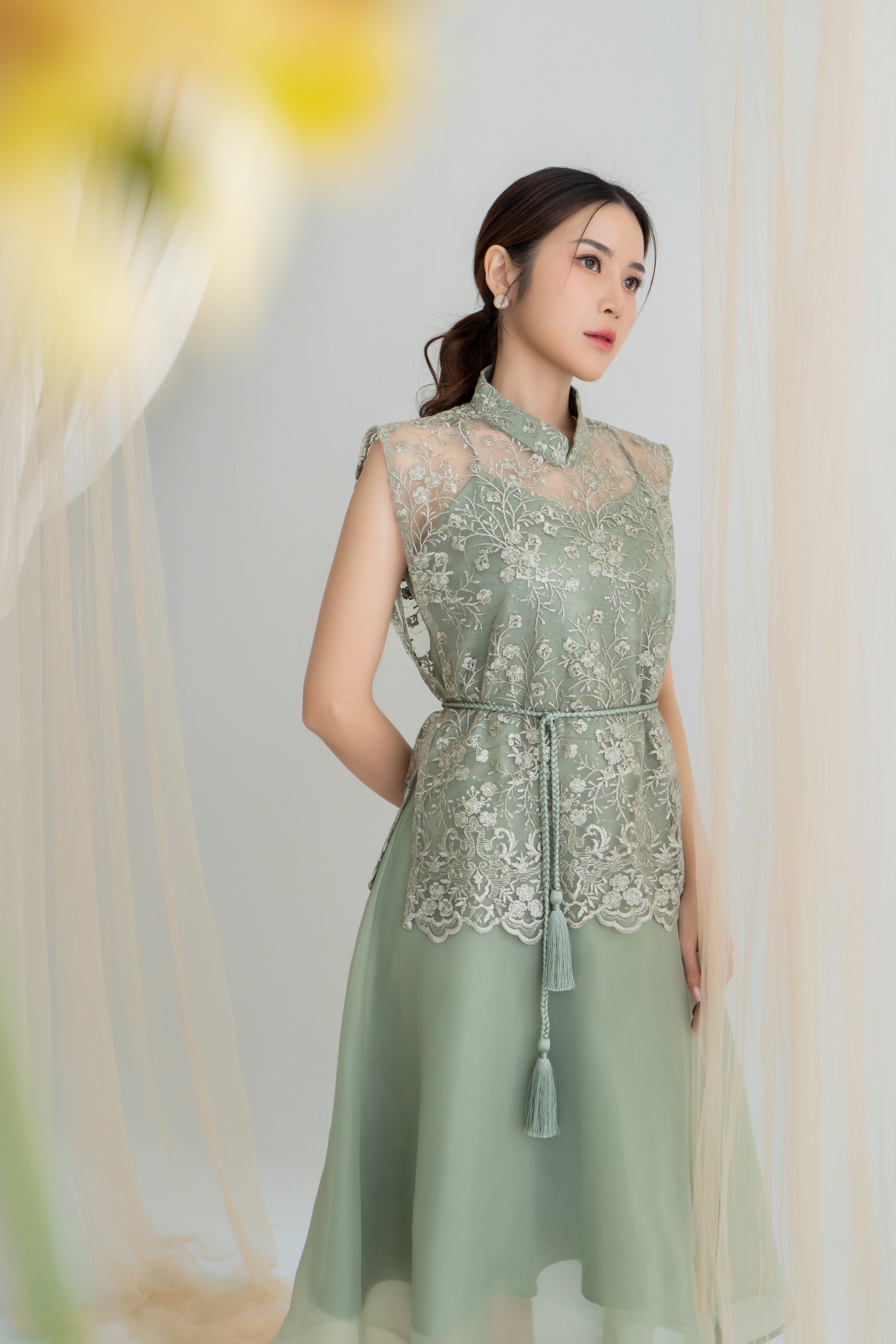 Anya Cheongsam Dress