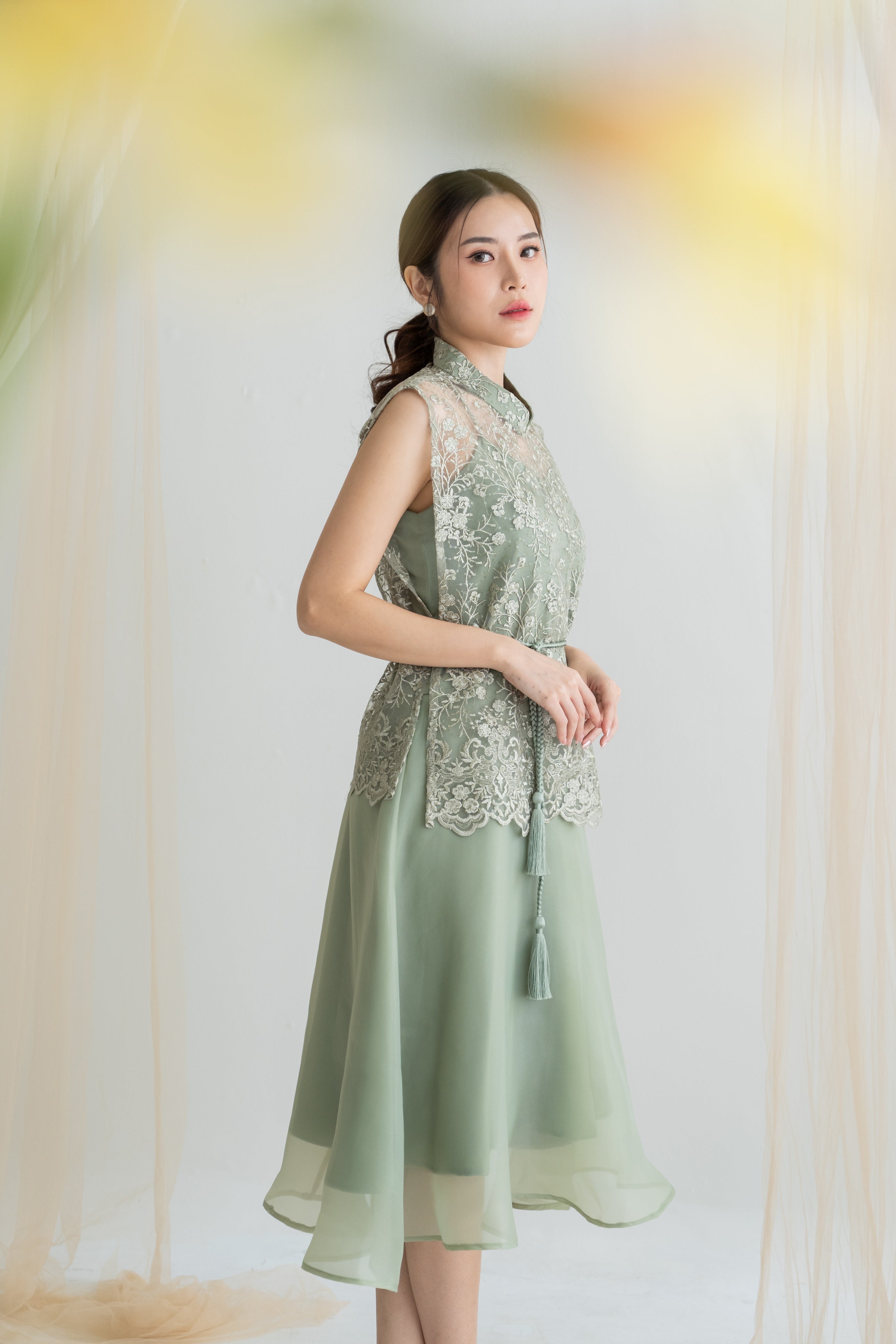 Anya Cheongsam Dress