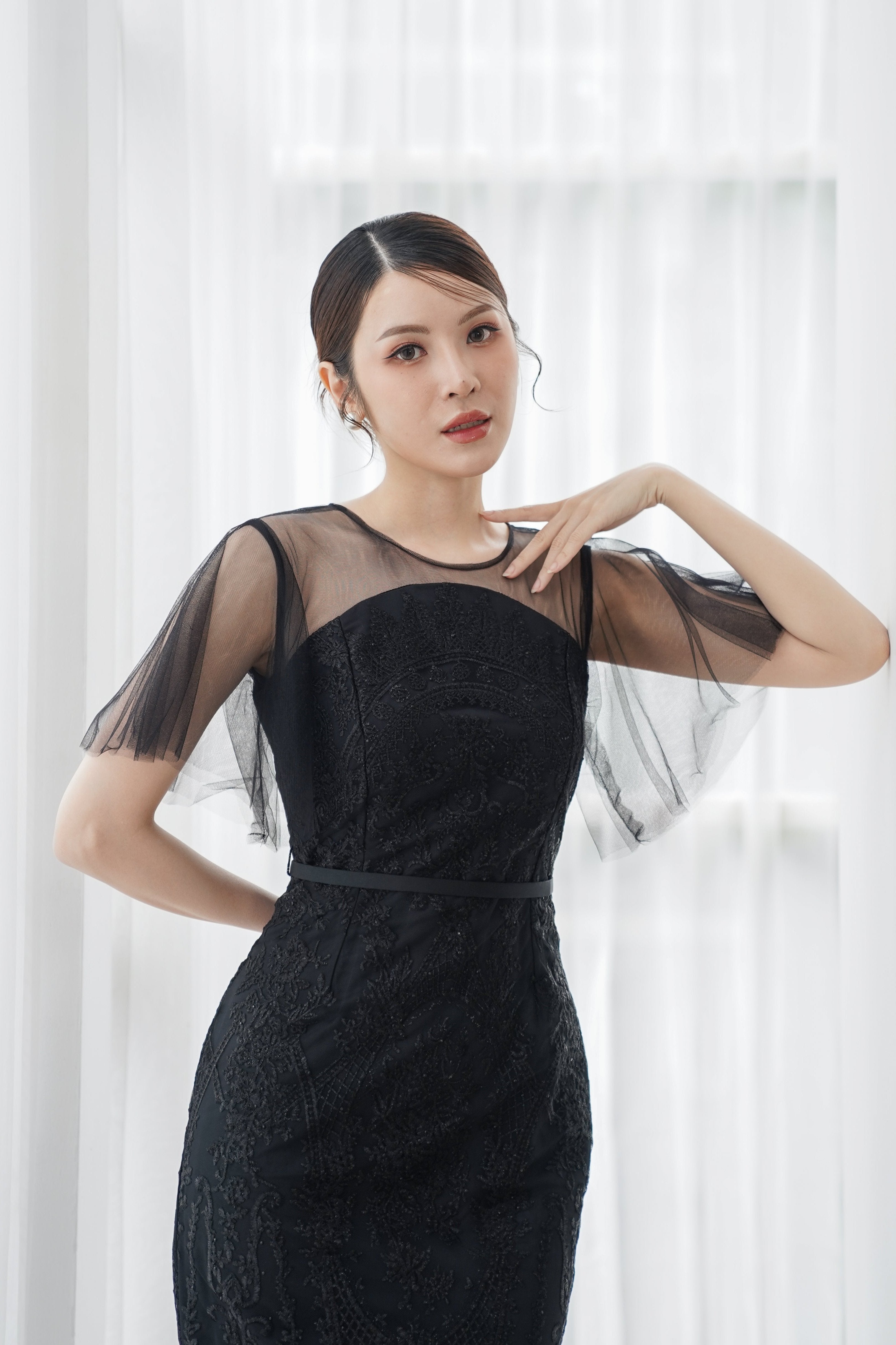 Kanaya Dress Black